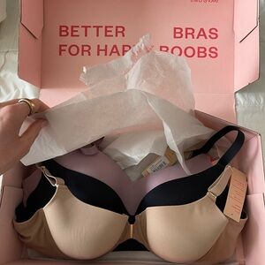 ThirdLove Women's Intimates Set - Black and Tan